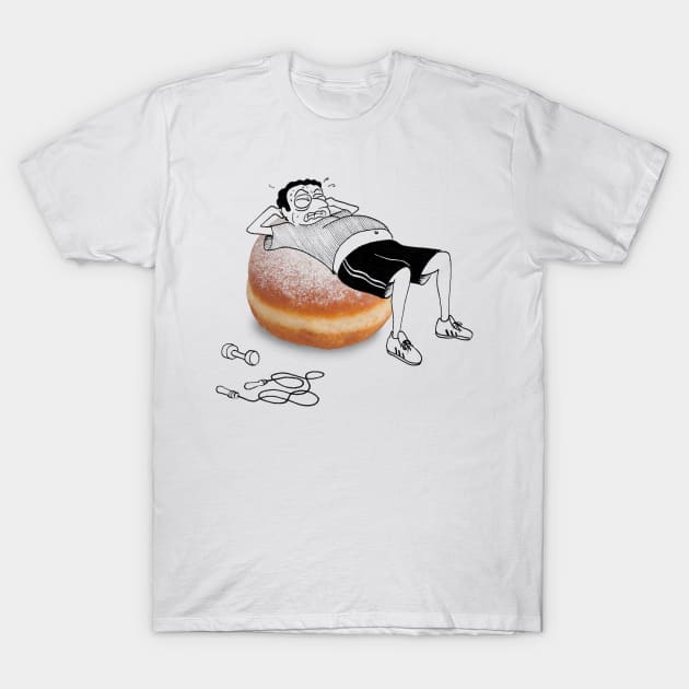 Donut - gym ball T-Shirt by MassimoFenati